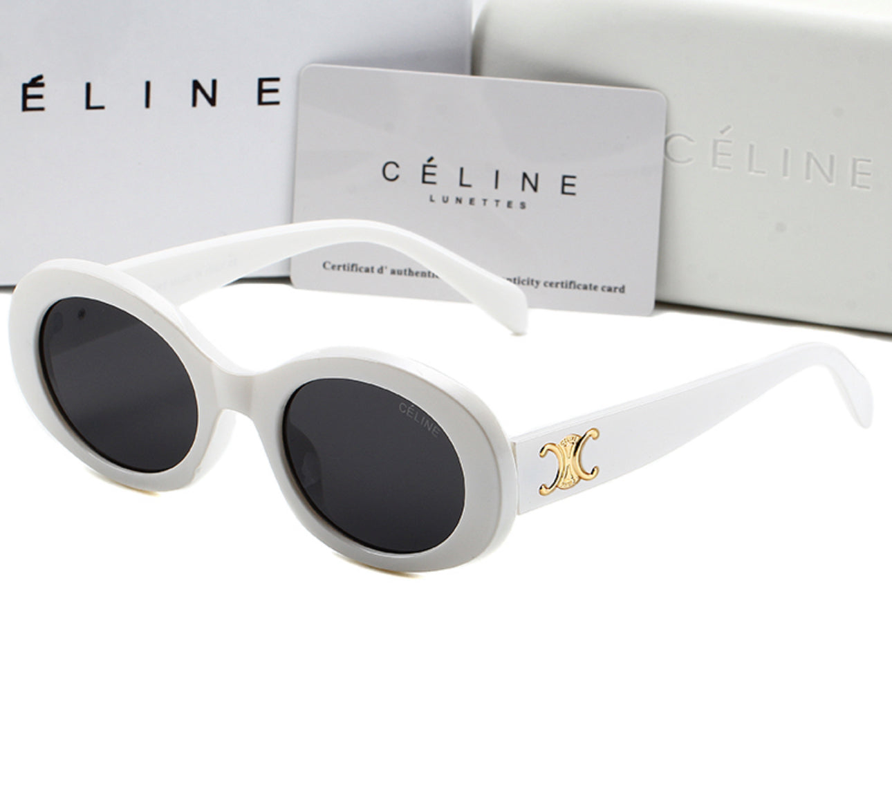 White glasses