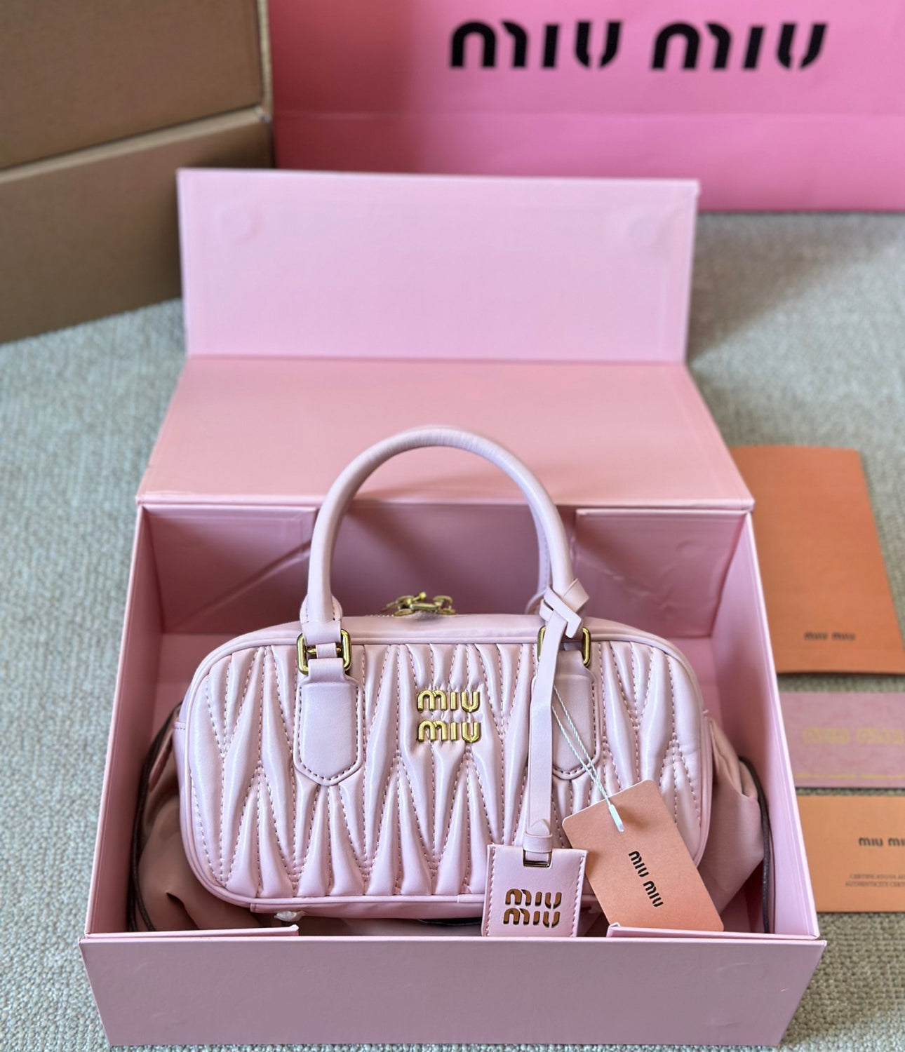 Small pink bag