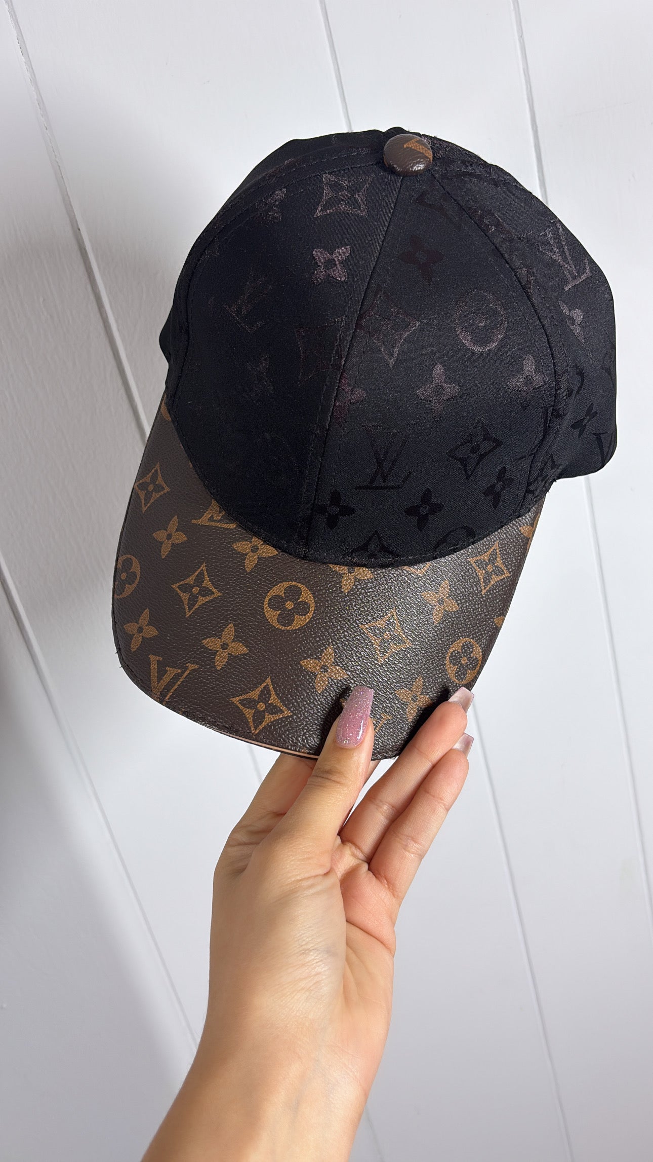 Black LV Hat